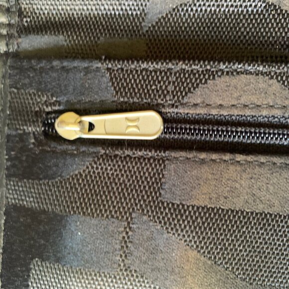 Hurley Red & Black Plaid Wool Wallet with Studded Leather Trim - Picture 6 of 6